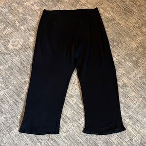 Ming Wang  Black knit Bottoms - elastic waist - size large
